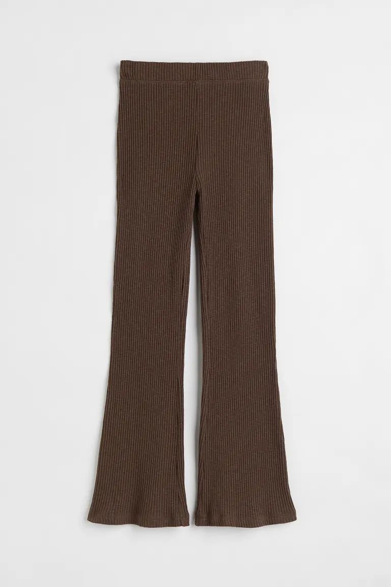 Ribbed trousers | H&M (UK, MY, IN, SG, PH, TW, HK)