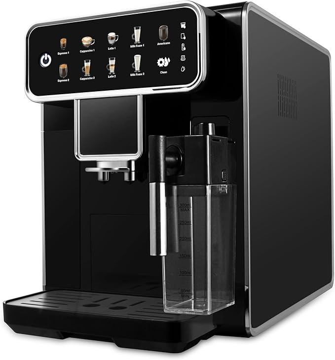 Fully Automatic Espresso Machine 12 Cup Coffee Maker One-Touch Cappuccino/Latte/Americano/Espress... | Amazon (US)