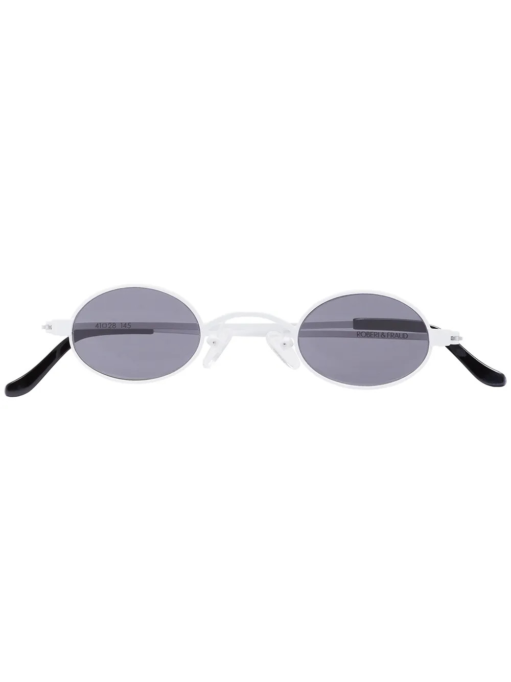 Roberi & Fraud White Doris Sunglasses | FarFetch US