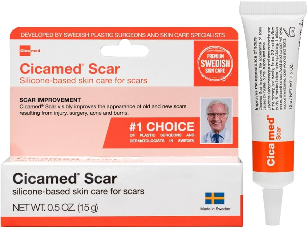 Silicone Scar Gel - Works with Tape - Advanced Cream for Surgical Scars, C-Section, Burns, Keloid... | Amazon (US)