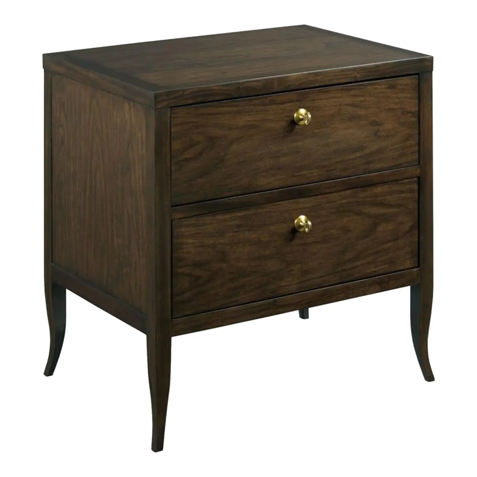 Woodbridge Furniture Petite Sarah Bedside Chest in Mink | Chairish