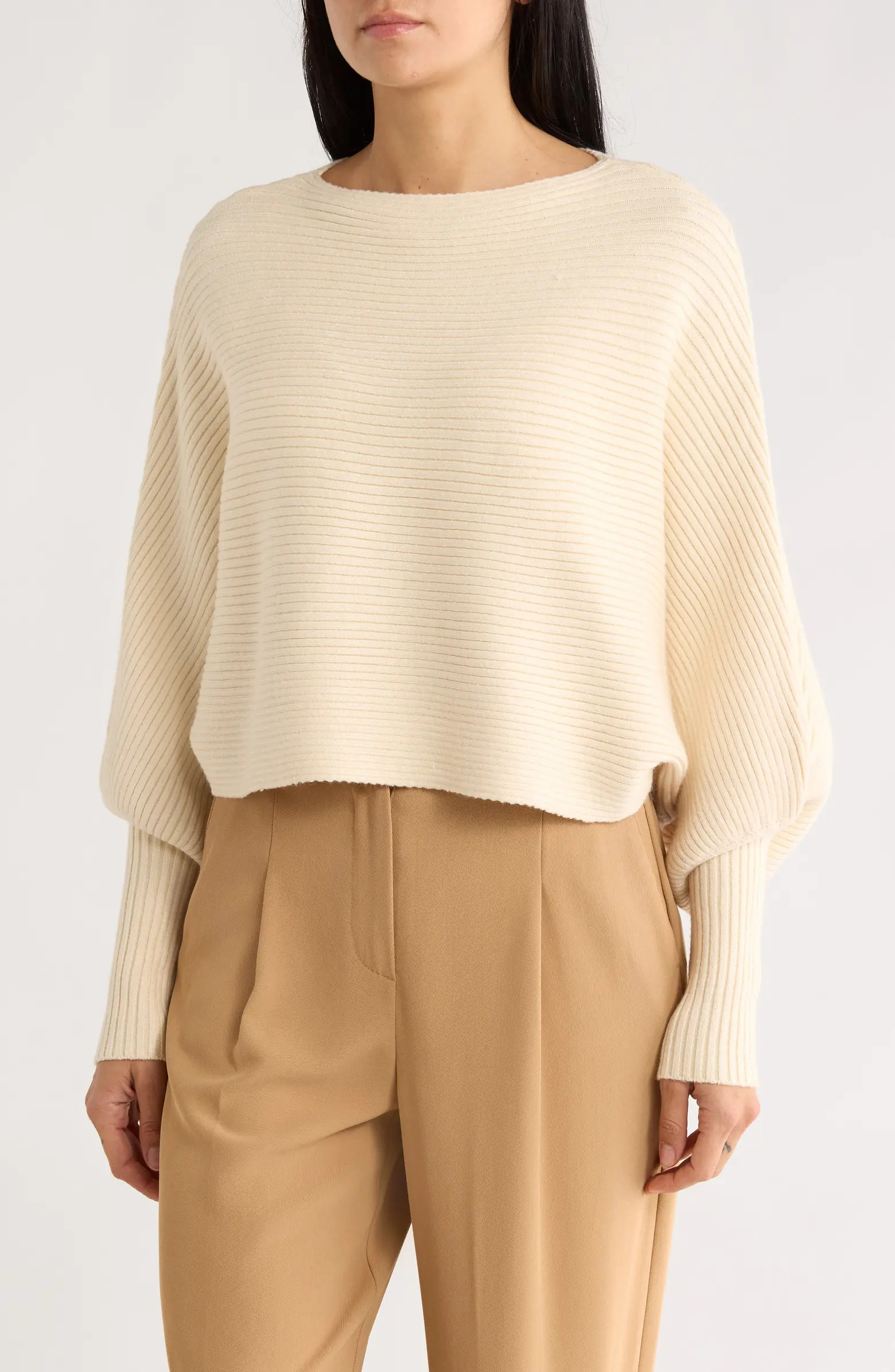 Franklin Batwing Crop Sweater | Nordstrom Rack