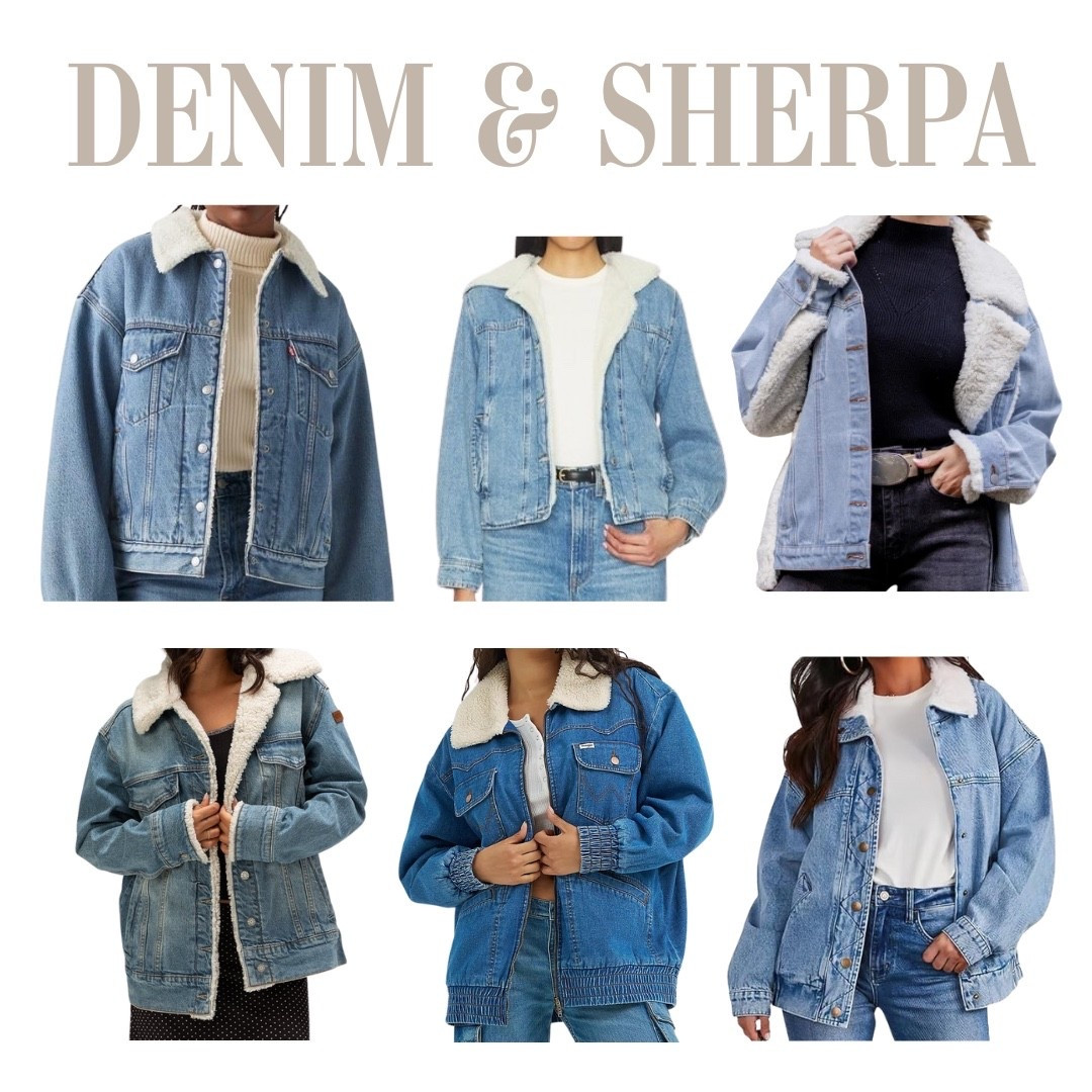 Many options for price with the denim on denim trend! I'll share three ways to wear it later this week!! I like these with leggings, corduroys and denim on denim. 

#LTKOver40 #LTKStyleTip #LTKFindsUnder100