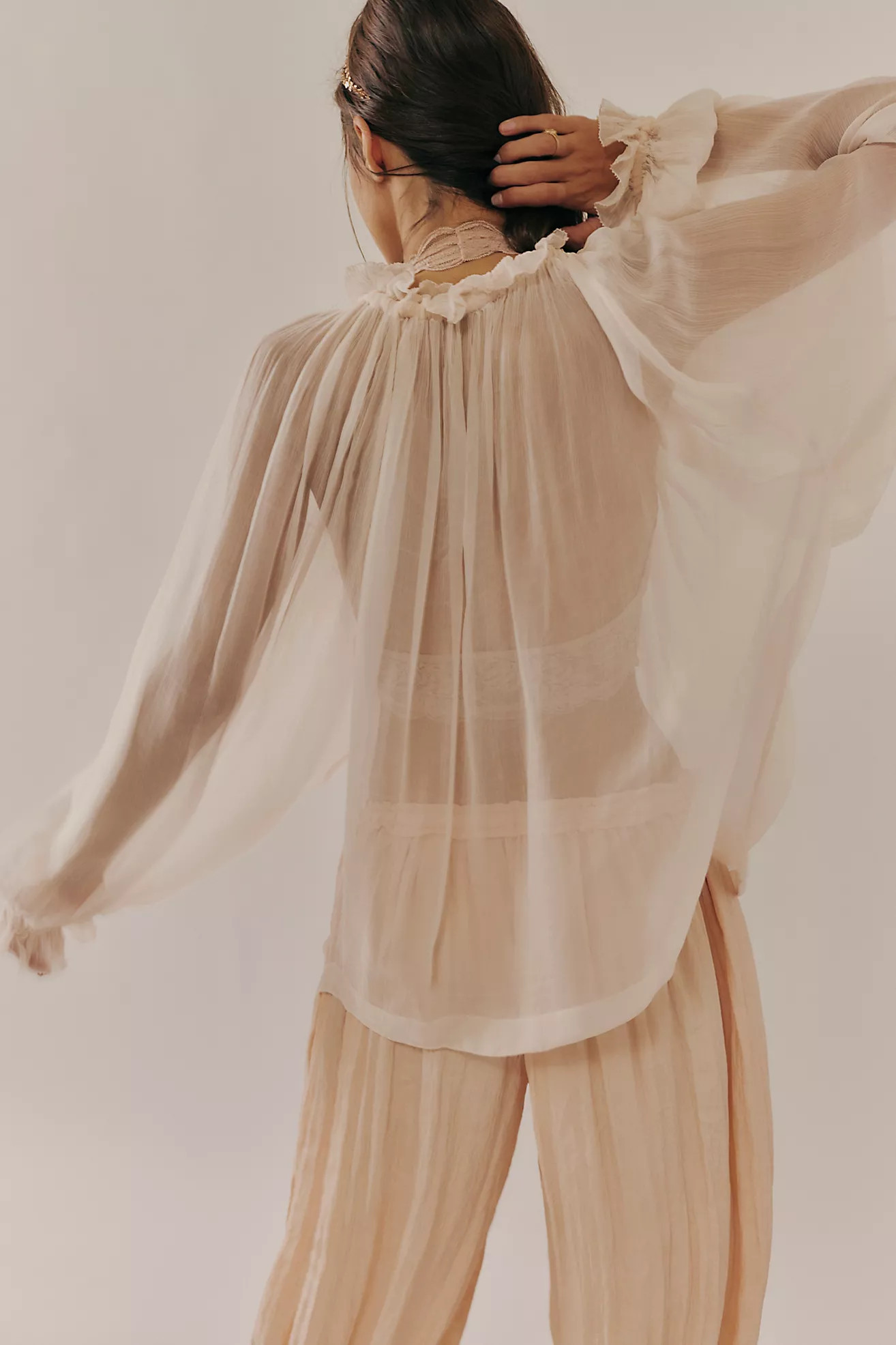 Chiffon Bow Top | Free People (Global - UK&FR Excluded)