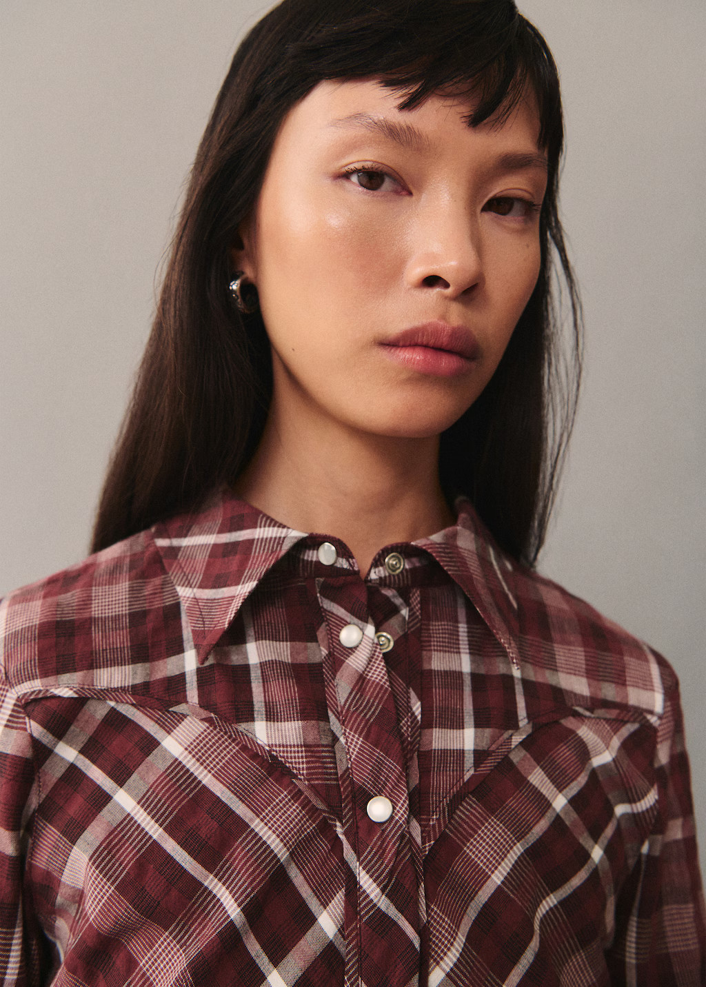 Check cotton shirt | Mango (US/MX/AU)