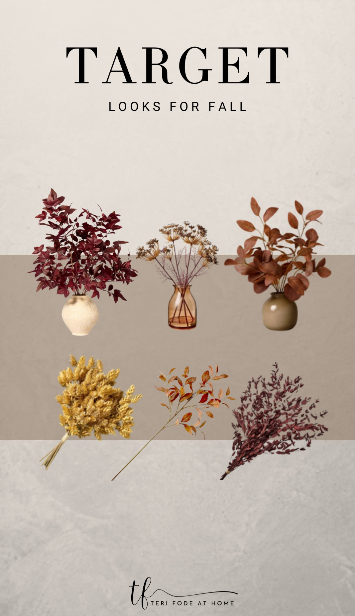 Fall stems, fall decor, target finds 

#LTKHome #LTKSeasonal