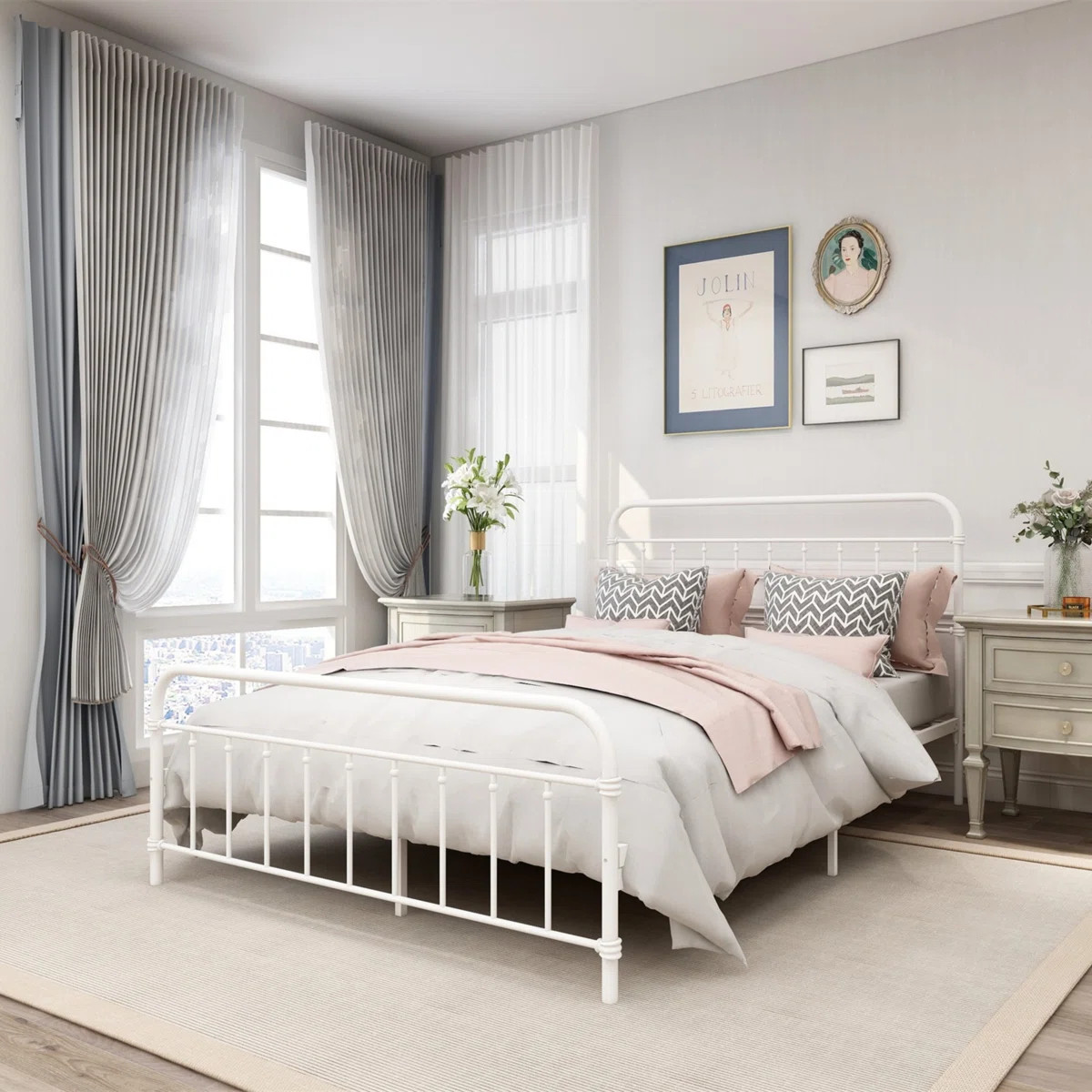 Winston Porter Colina Metal Bed & Reviews | Wayfair | Wayfair North America