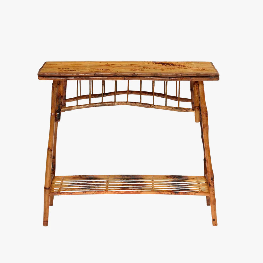 Tortoise Bamboo Occasional Table | Dear Keaton