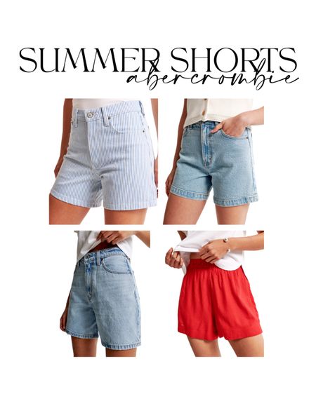 @abercrombie is always one of my first stops for new clothes for each season and for good reason! The shorts this year are so good! Stripes and linens and the wider leg shorts are so fun 

#abercrombie #shorts #denim #linen #summer 

#LTKSaleAlert #LTKSeasonal #LTKStyleTip