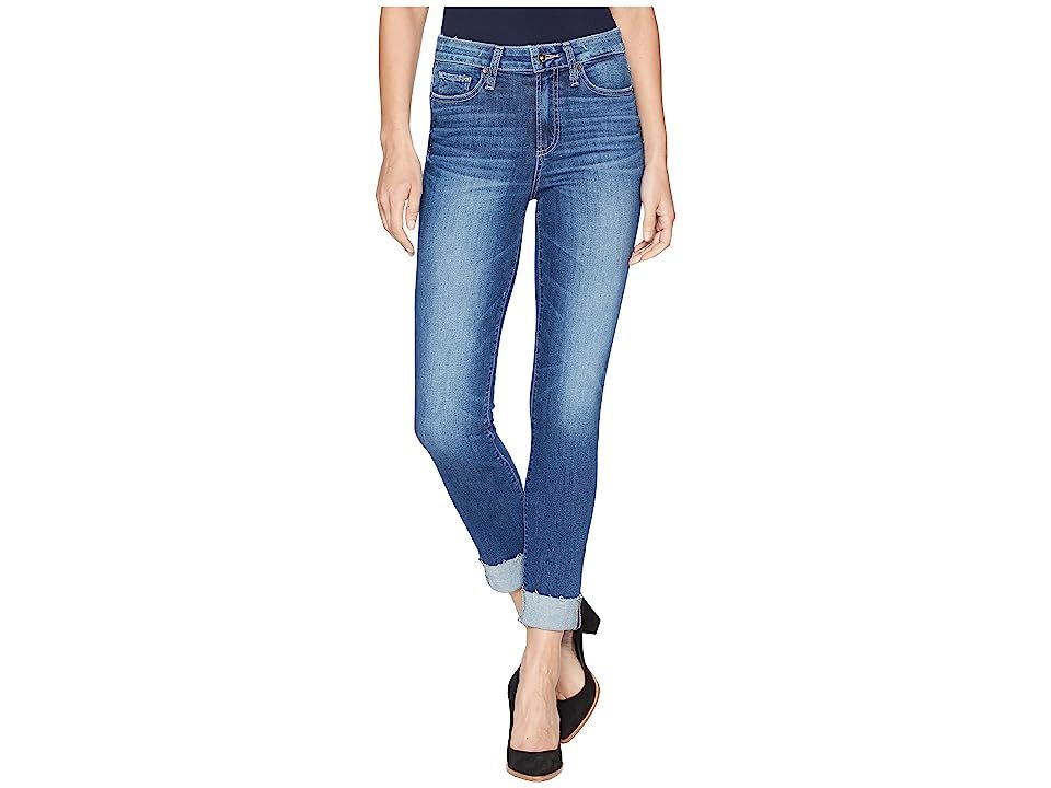 Paige Hoxton Ankle Peg w/ Raw Hem Cuff in Pico (Pico) Women's Jeans | 6pm