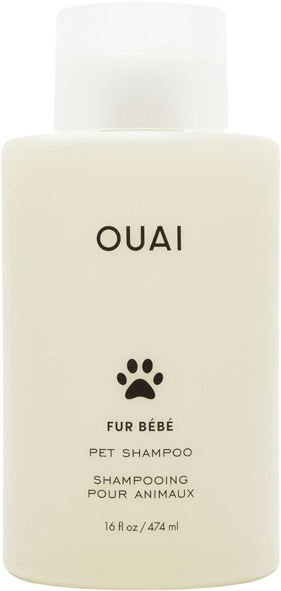 OUAI Fur Bébé Pet Shampoo, Mercer Street Scent - Dog Shampoo and Coat Wash for Hydrating, Clean... | Amazon (US)