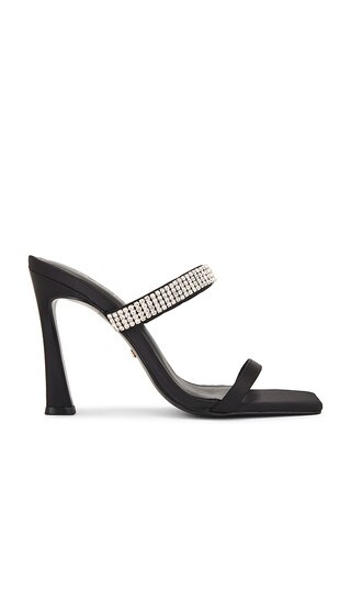 Artemis Heel in Black Rhinestone | Revolve Clothing (Global)
