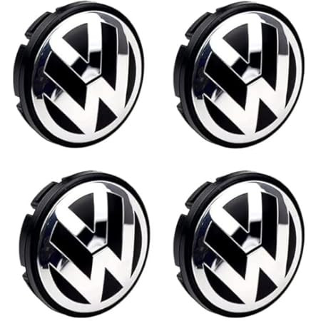 VW Volkswagen Beetle Golf Polo Hubcap Wheel Center Caps 3B7601171 (4 PCS) 65mm | Amazon (US)