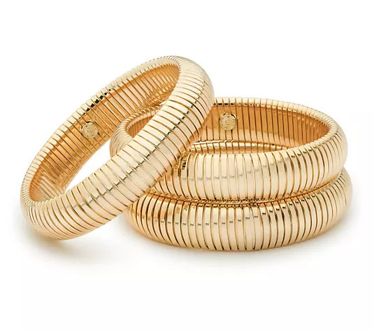 Ettika Golden Hour Stretch Bracelet Set - QVC.com | QVC