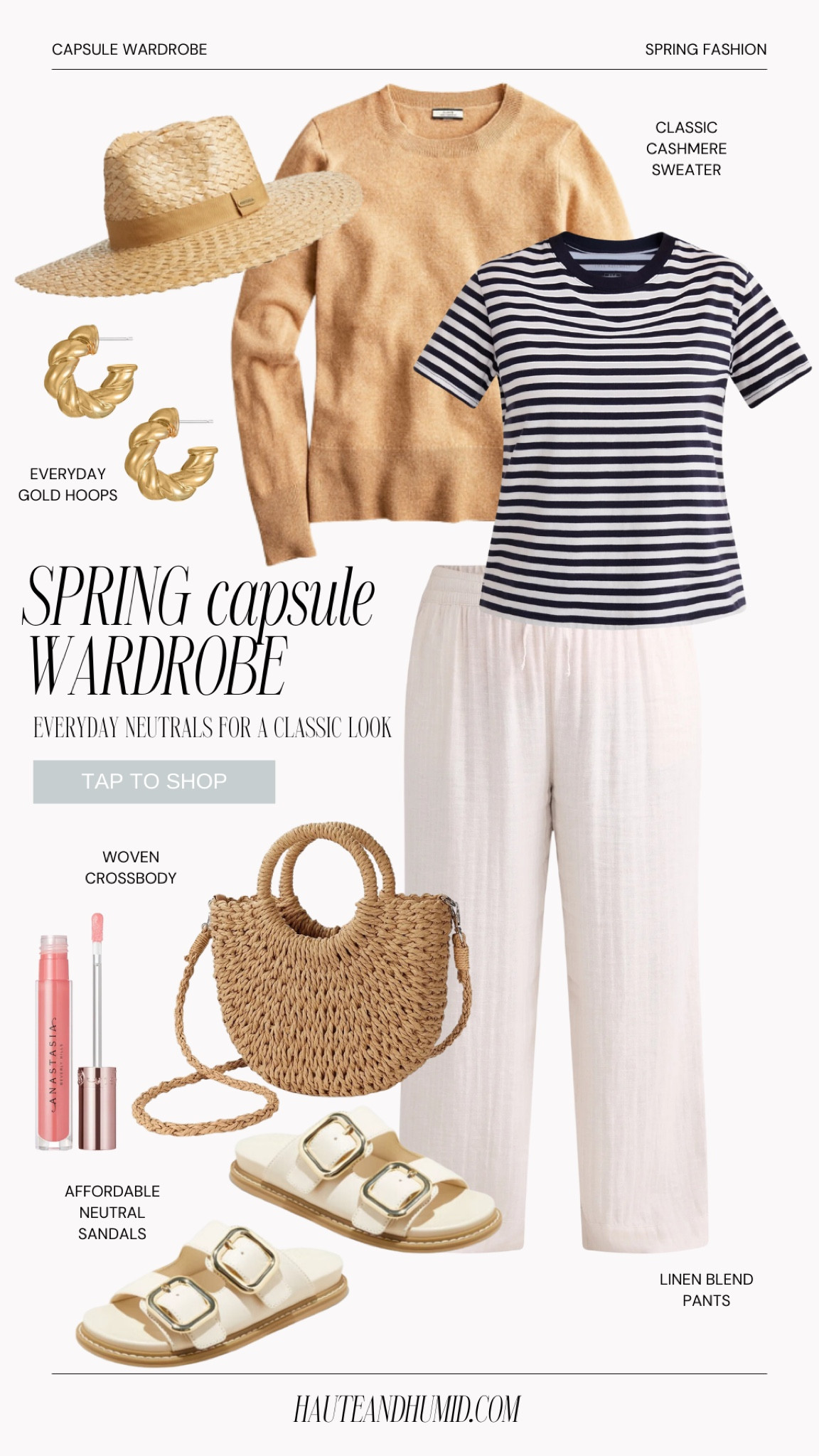 Spring Capsule Wardrobe: Classic, clean, and oh-so-stylish. 

#LTKStyleTip #LTKBeauty #LTKSeasonal