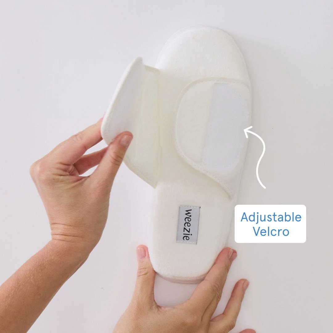 Adjustable Slippers | Weezie Towels