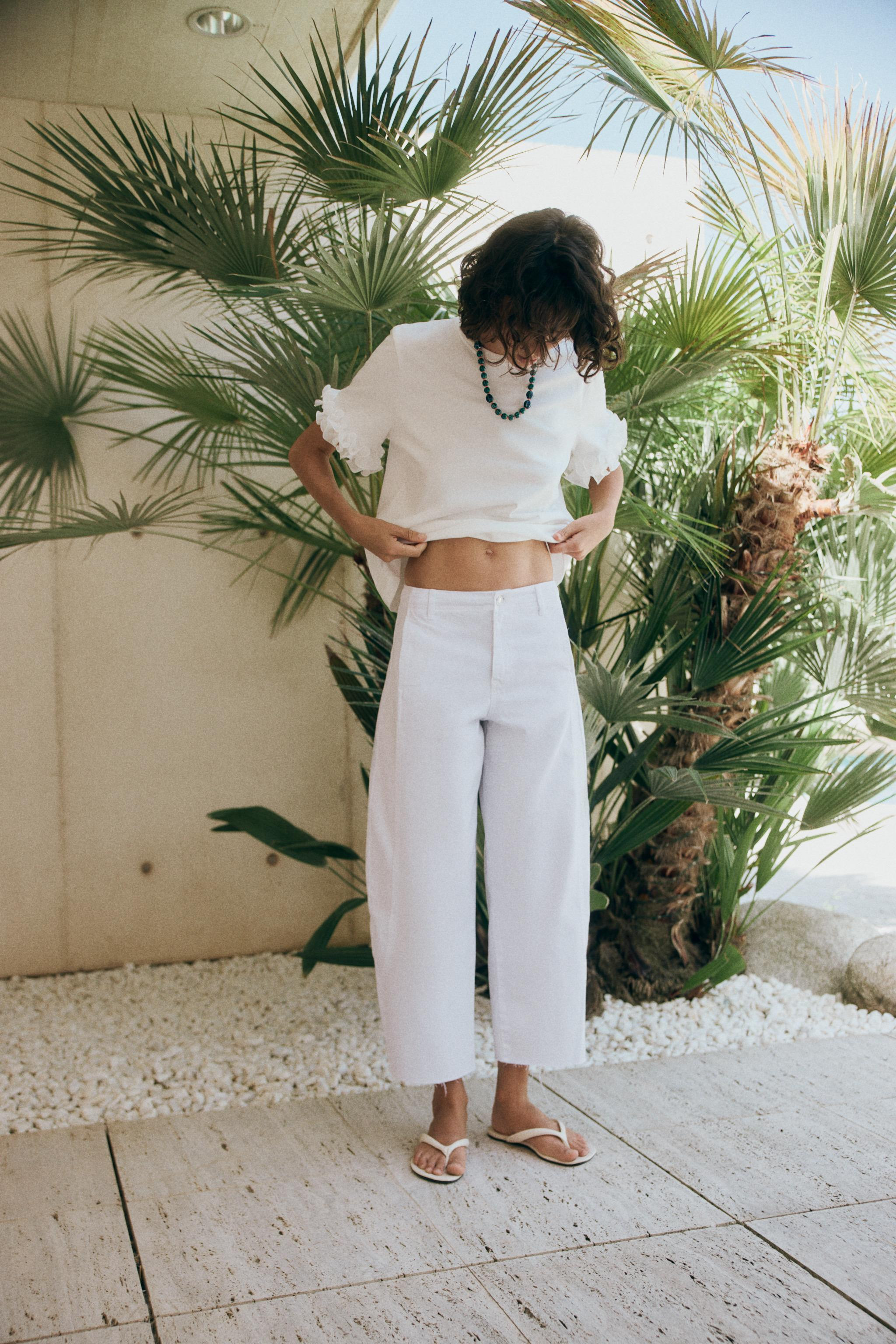 Z1975 BARREL-LEG JEANS | Zara US
