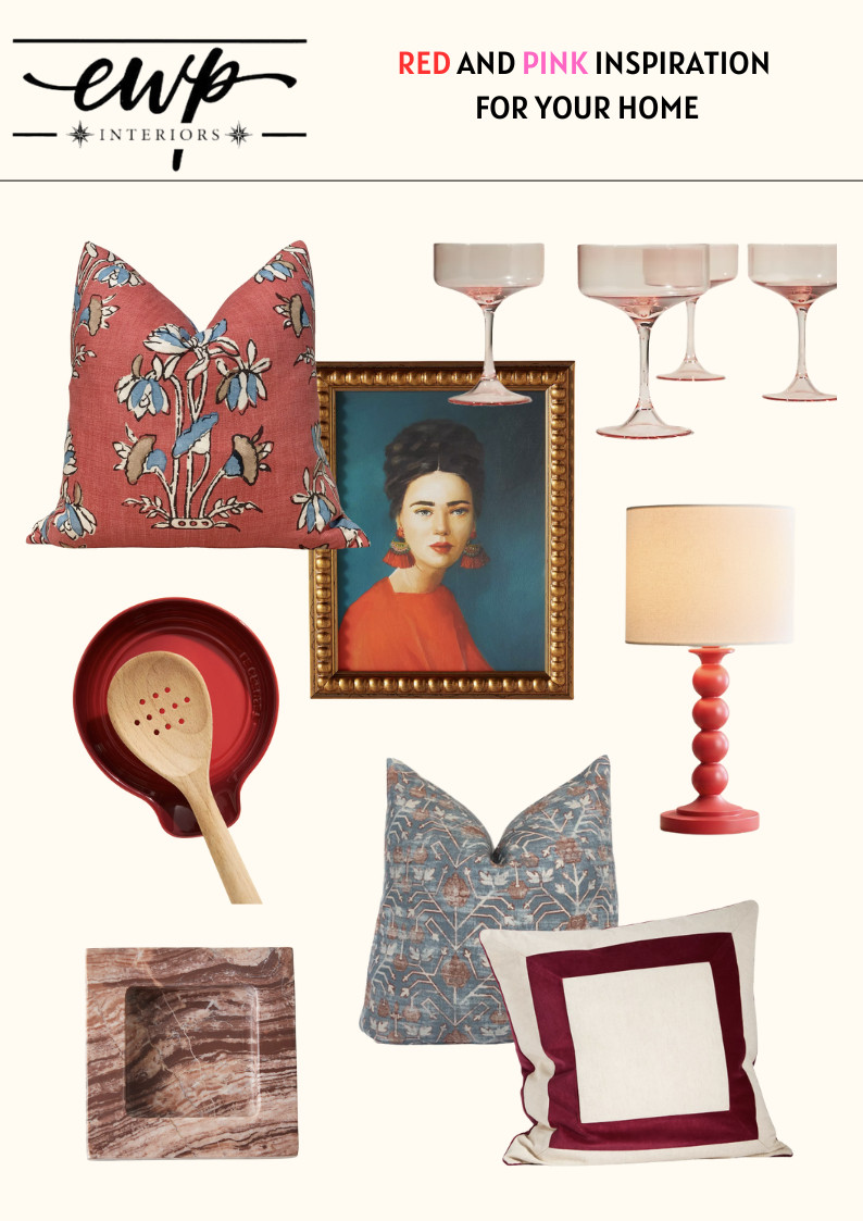 Valentine's Day is almost here and love is in the air! Add some little pops of red and pink to add warmth and vibrancy at home. 

 #LTKHome