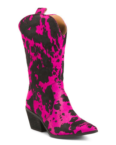 Haircalf Western Boots | TJ Maxx