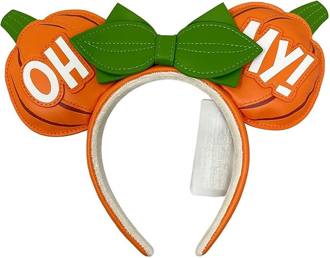 Disney Pumpkin Minnie Mouse Oh My Ears Headband | Amazon (US)