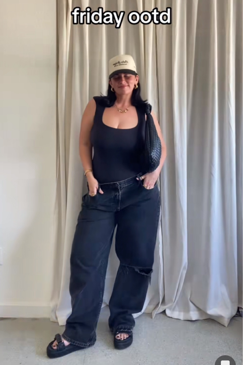 bodysuit is Amazon, hat is my small biz. The best baggy jeans are always from asos!

#LTKmidsize #LTKfindsunder50 #LTKplussize