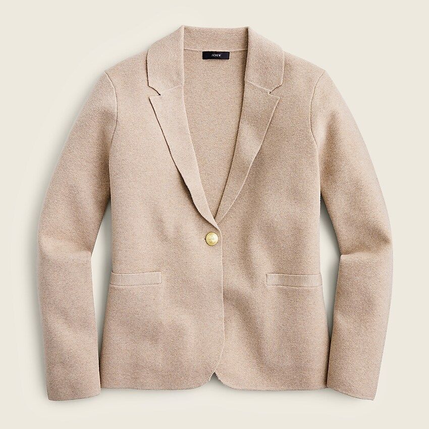 Camille shrunken sweater-blazer | J.Crew US