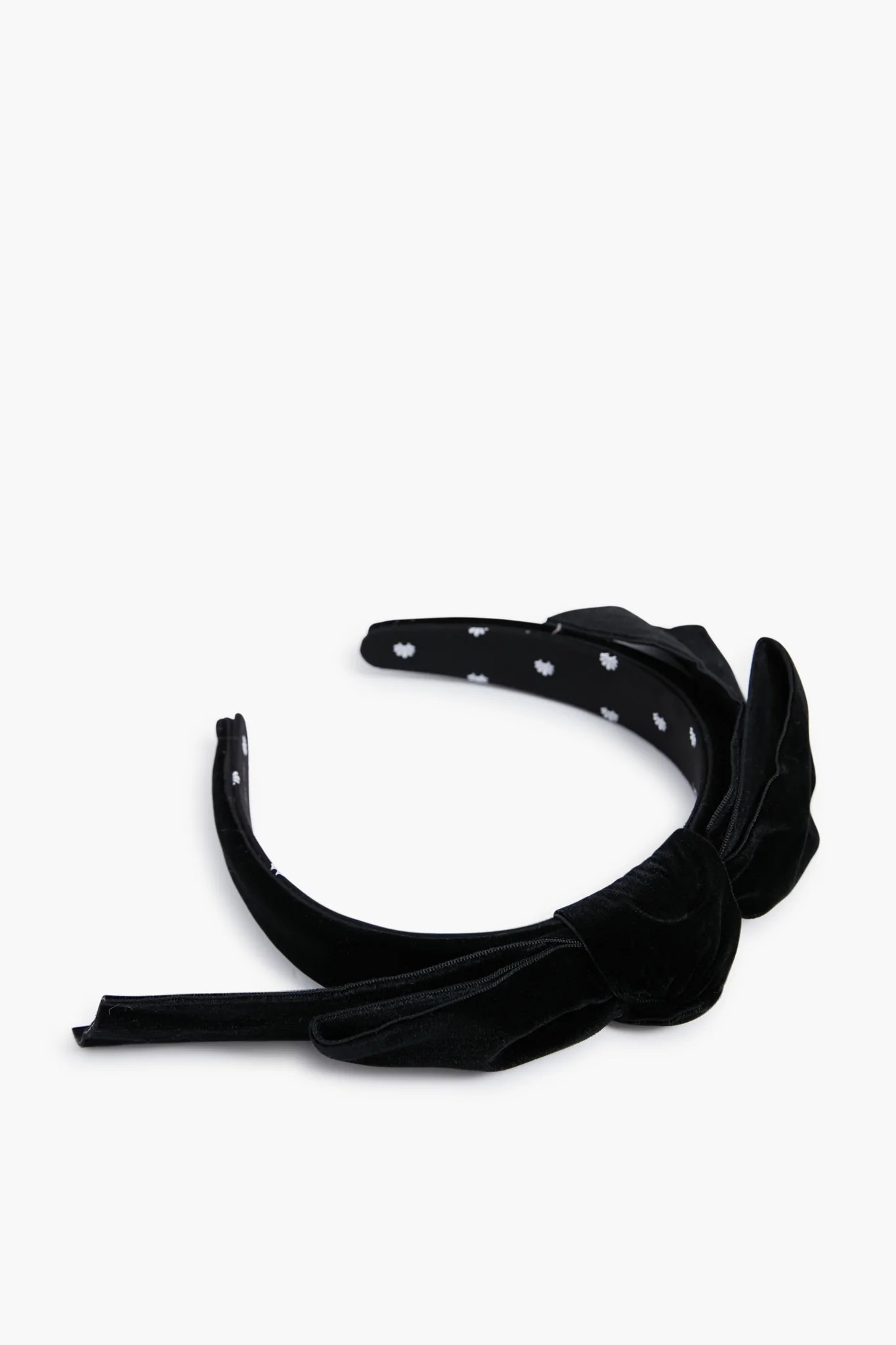 Jet Shirley Wide Ribbon Headband | Tuckernuck (US)