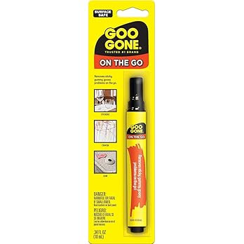 Goo Gone On The Go Pen - 0.34 Ounce - Adhesive Removing Pen Removes Stickers Price Tags and Scuff... | Amazon (US)