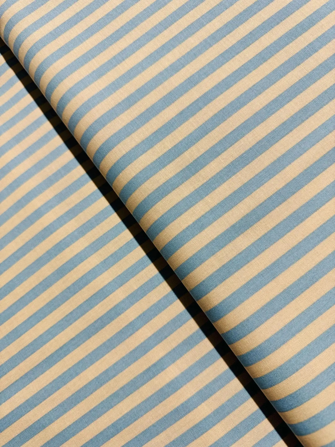 Primavera - Cabana Stripe Periwinkle Fabric by Rifle Paper Co. - Cotton Fabric - Etsy | Etsy (US)