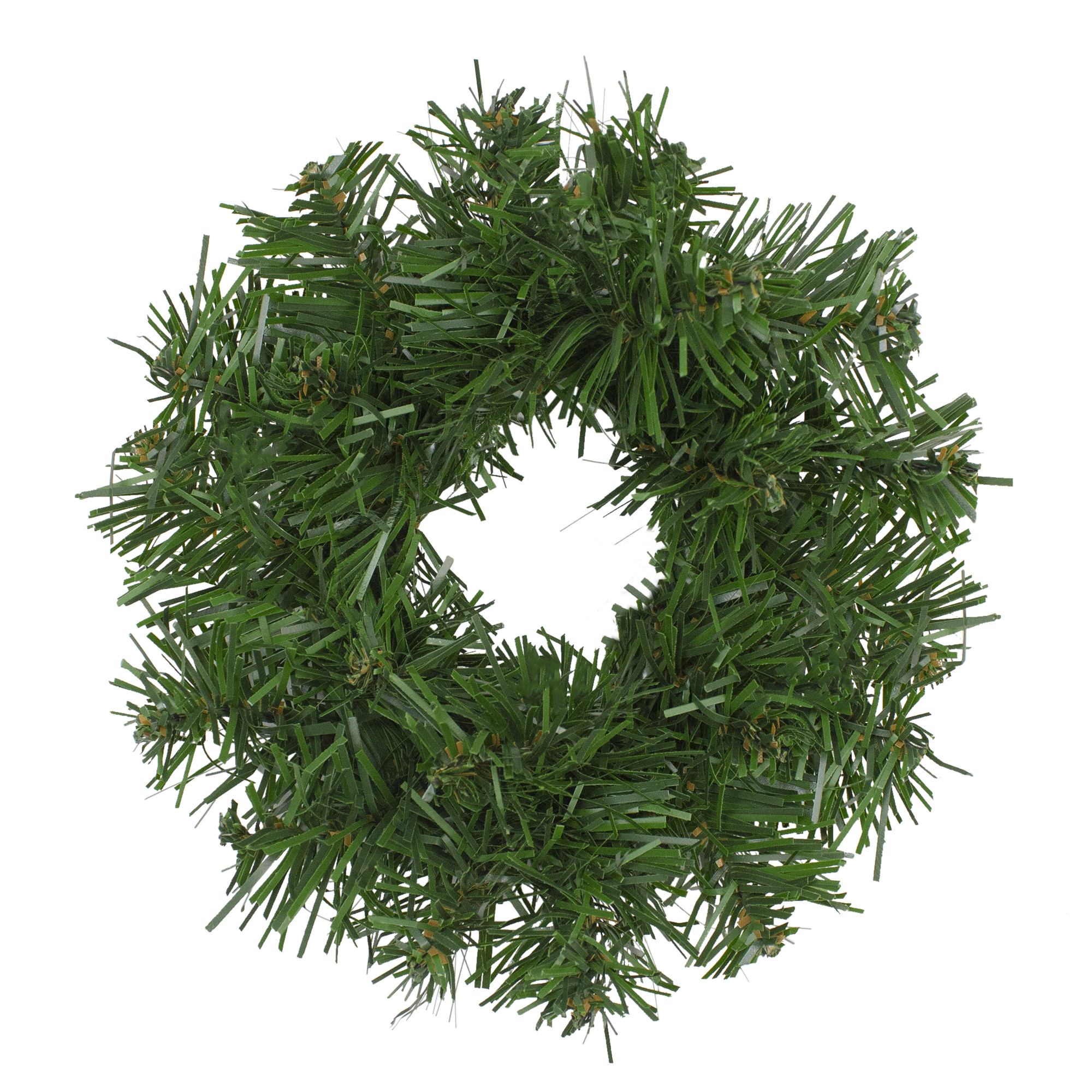 Northlight 6" Unlit Deluxe Windsor Pine Artificial Christmas Wreath | Walmart (US)