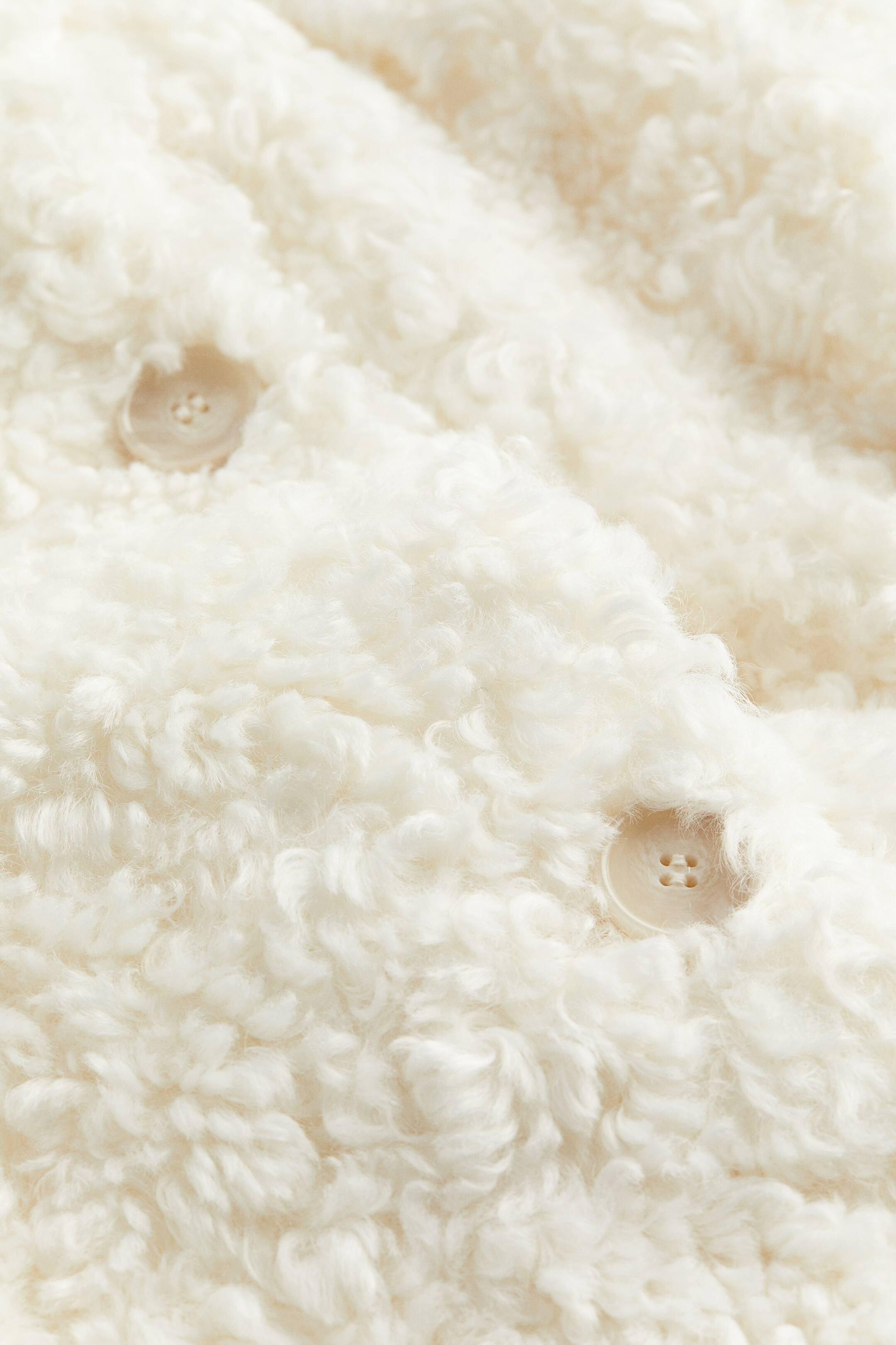 Jacke aus Teddyfleece | H&M (DE, AT, CH, NL, FI)