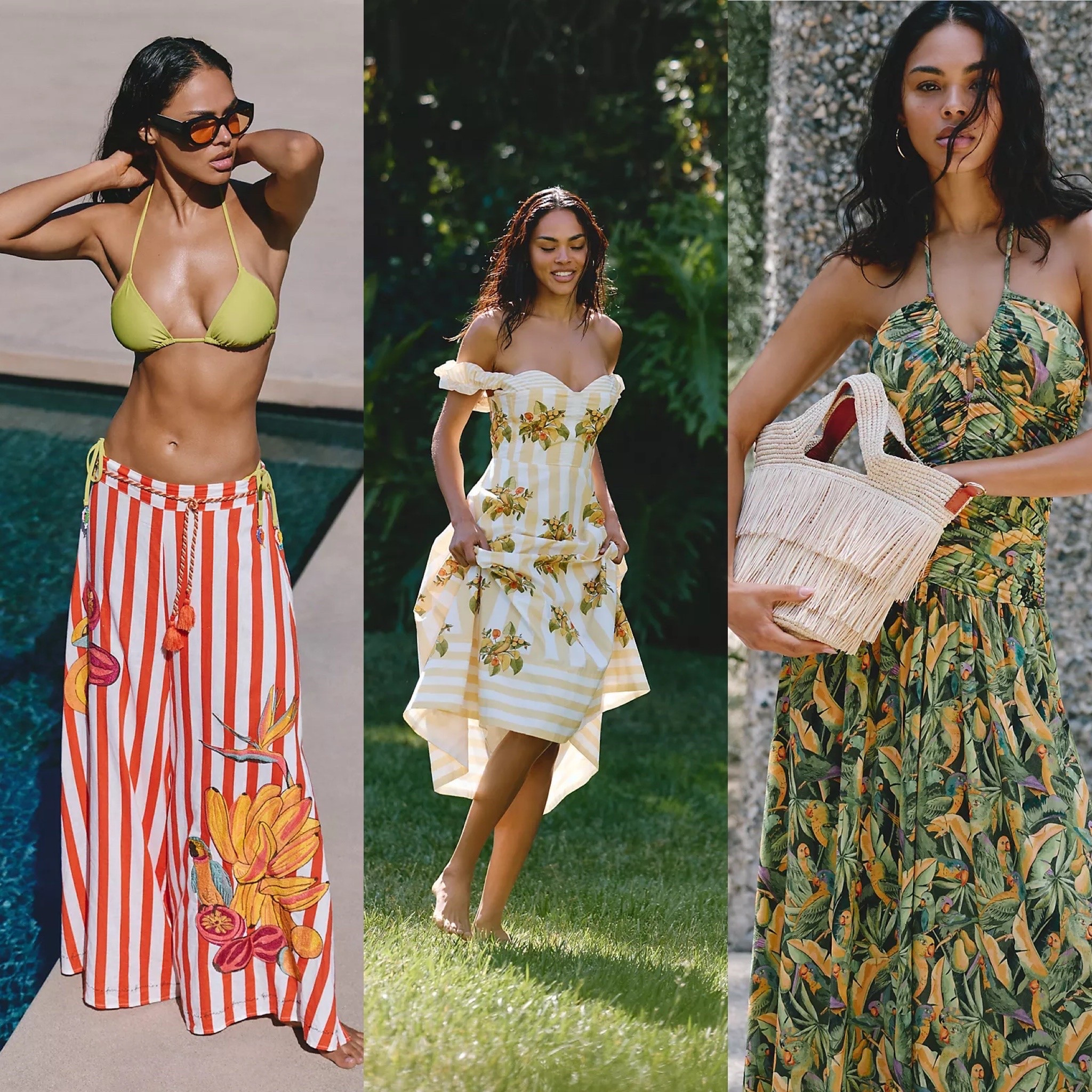 Summer is officially here—vacation mode: on. ☀️🌴

The latest Farm Rio arrivals at Anthropologie capture everything I love about this season: vibrant tropical prints, sun-washed stripes, effortless silhouettes, and that carefree energy that makes every day feel like a getaway.

From poolside afternoons to garden dinners and spontaneous weekend escapes, these pieces bring a little piece of Rio wherever summer takes you.

Because sometimes the best vacation starts with what you wear.

#FarmRio #Anthropologie #VacationMode #SummerStyle #ResortWear #SummerDress #TropicalPrint #PoolsideStyle #BeachStyle #VacationOutfit #GardenParty #ResortCollection #SummerWardrobe #AnthroStyle #ColorfulFashion