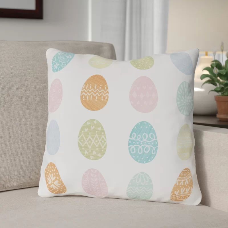 Egg Hunt Throw Pillow | Wayfair North America
