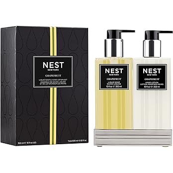 NEST Fragrances Grapefruit Liquid Soap and Hand Lotion Gift Set 10 Fl Oz (Pack of 2) | Amazon (US)