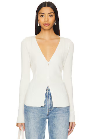 Favorite Daughter The Serena Top in Ivory from Revolve.com | Revolve Clothing (Global)