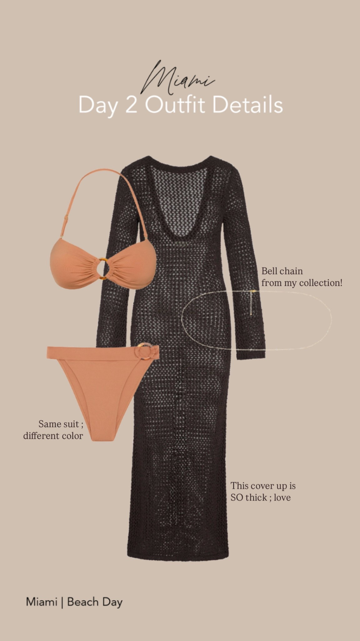 Bikini - medium 
Cover up - medium 