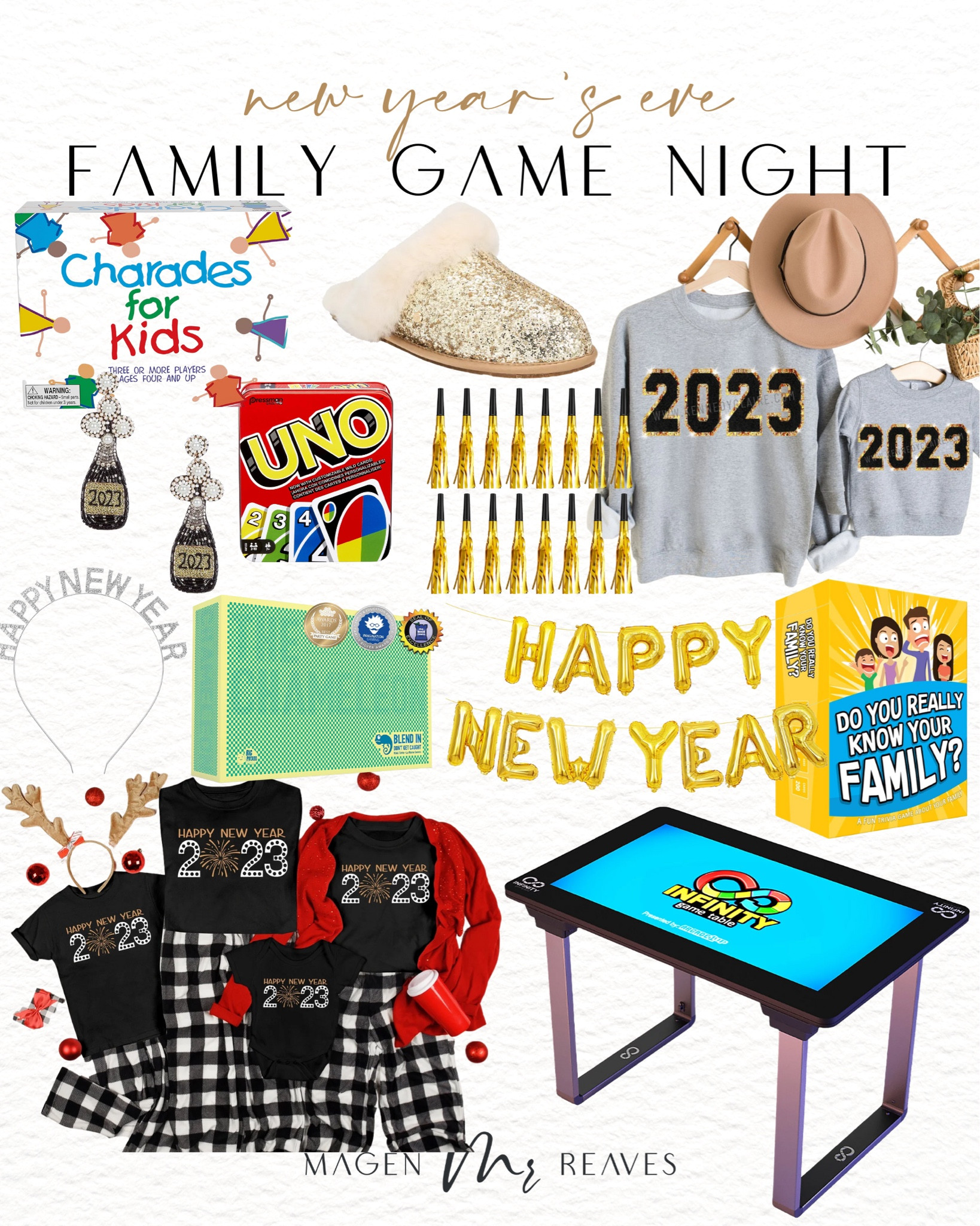 New year’s Eve family game night - NYE staying in - comfy NYE - family NYE - family games 

#LTKfamily #LTKHoliday #LTKkids