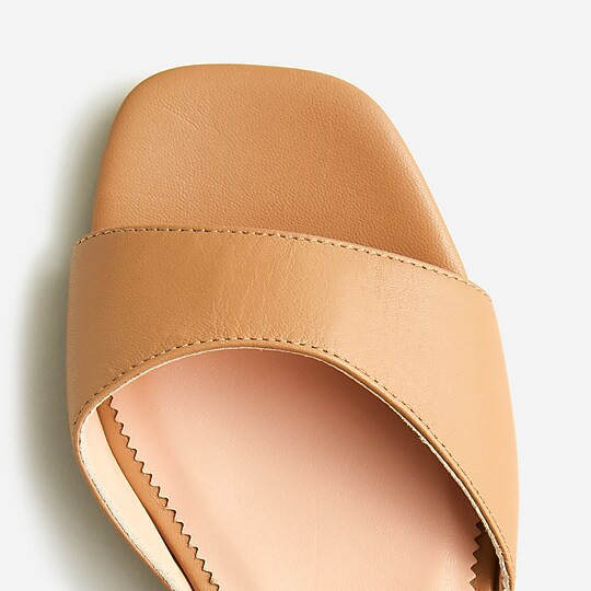Lina kitten-heel sandals | J. Crew US