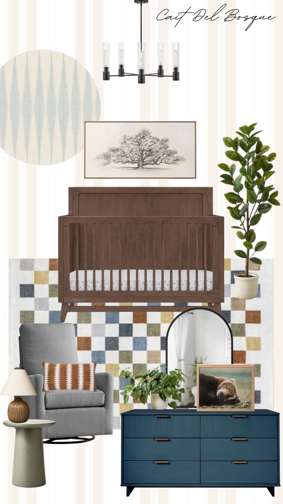 Boy Nursery Inspo ✨

Create a serene and stylish space with this midcentury modern meets transitional boys nursery. Featuring a soothing palette of earthy browns, calming greens, rust accents, and nature-inspired blues, this room blends clean lines with cozy comfort. It’s a perfect balance of modern design and rustic charm, designed to grow with your little one.

nursery, baby, boy, boy nursery, nursery inspo, nursery decor, baby nursery, nursery furniture, crib, nursery rug, nursery chair, nursery art, nursery dresser, nursery lamp, wallpaper, Magnolia, Hearth and Hand, Threshold, Pillowfort, Target

#LTKHome #LTKBaby