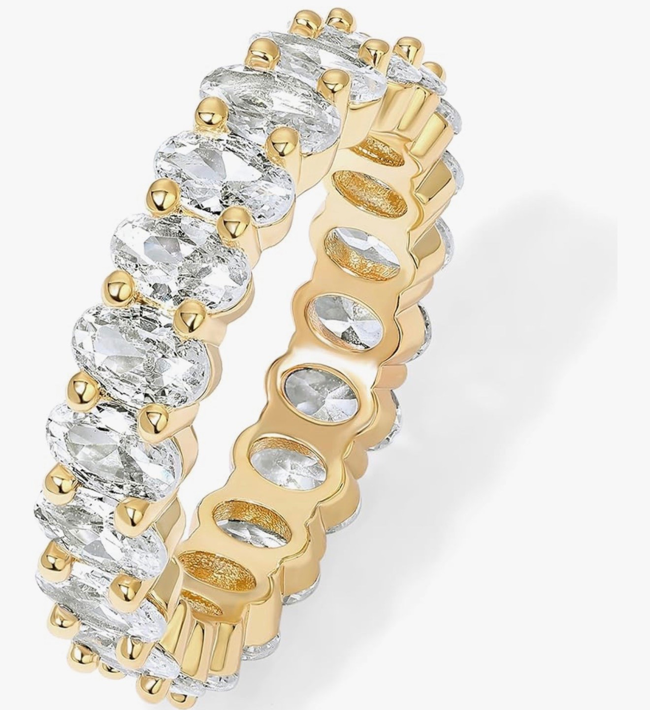 CHEETAH Women's Gold-Tone Dainty Watch, Retro Style Rectangular Case and Stainless Steel Band, Gift for Her
200+ bought in past month

PAVOI 14K Gold Plated Rings - Oval Cubic Zirconia Love Ring and Eternity Ring - 5mm Stackable for Women


#LTKmomlife #LTKGiftGuide #LTKHoliday