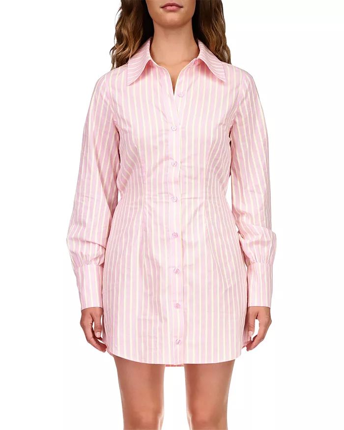 Striped Cotton Shirt Dress | Bloomingdale's (US)