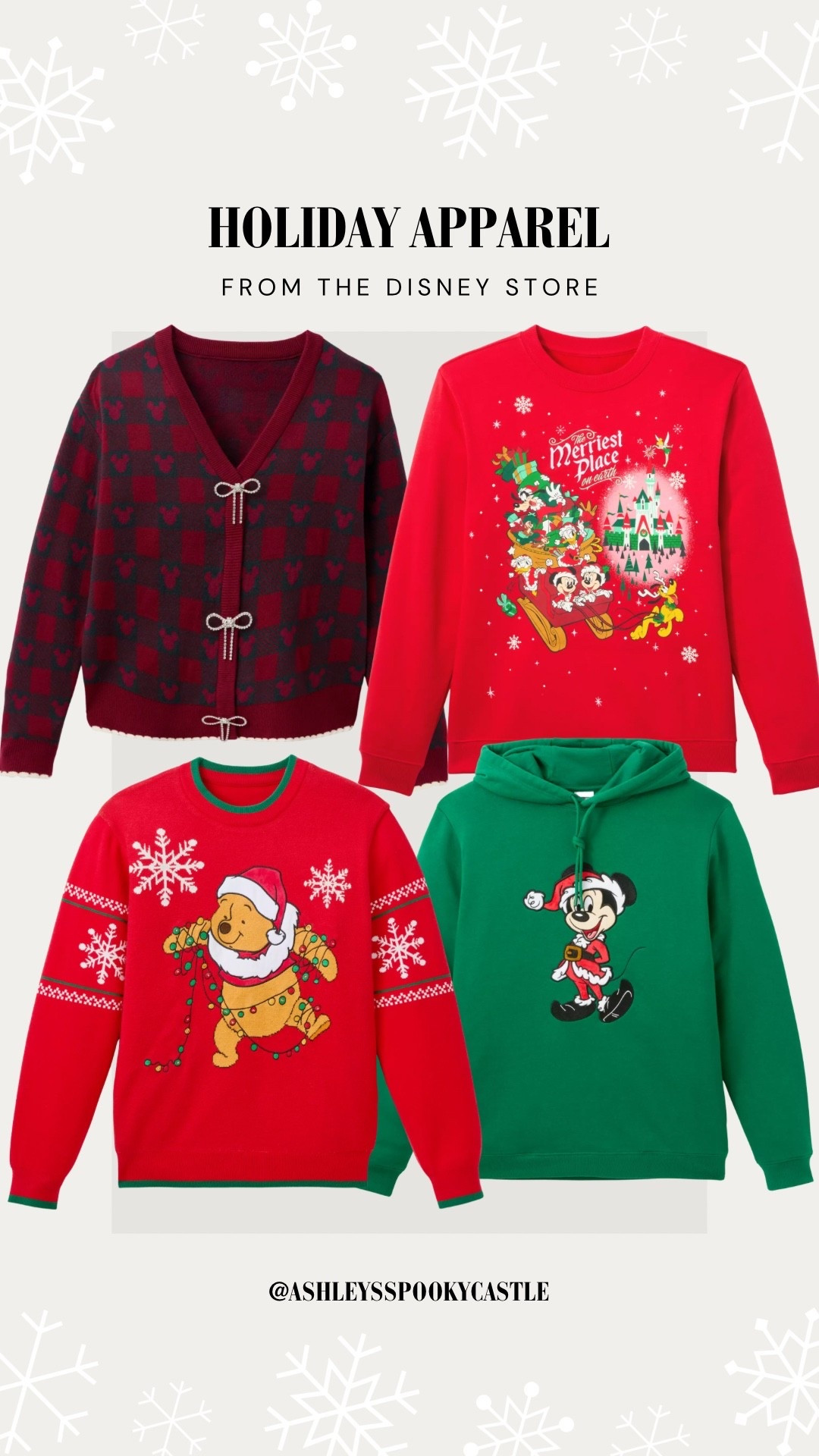 Disney holiday sweaters and sweatshirts 

#LTKSeasonal #LTKHoliday