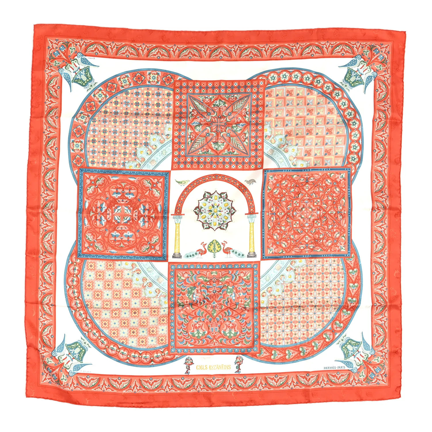Silk Ciels Byzantins Scarf 90 | FASHIONPHILE (US)
