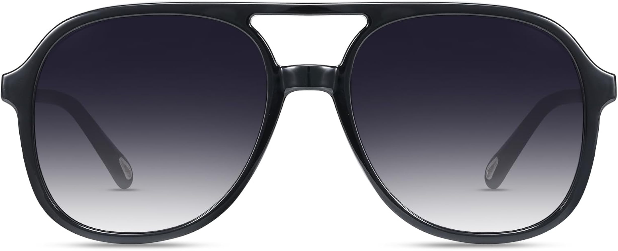 Polarized Aviator Sunglasses for Womens Men Classic 70s Trendy Square Sun Glasses | Amazon (US)