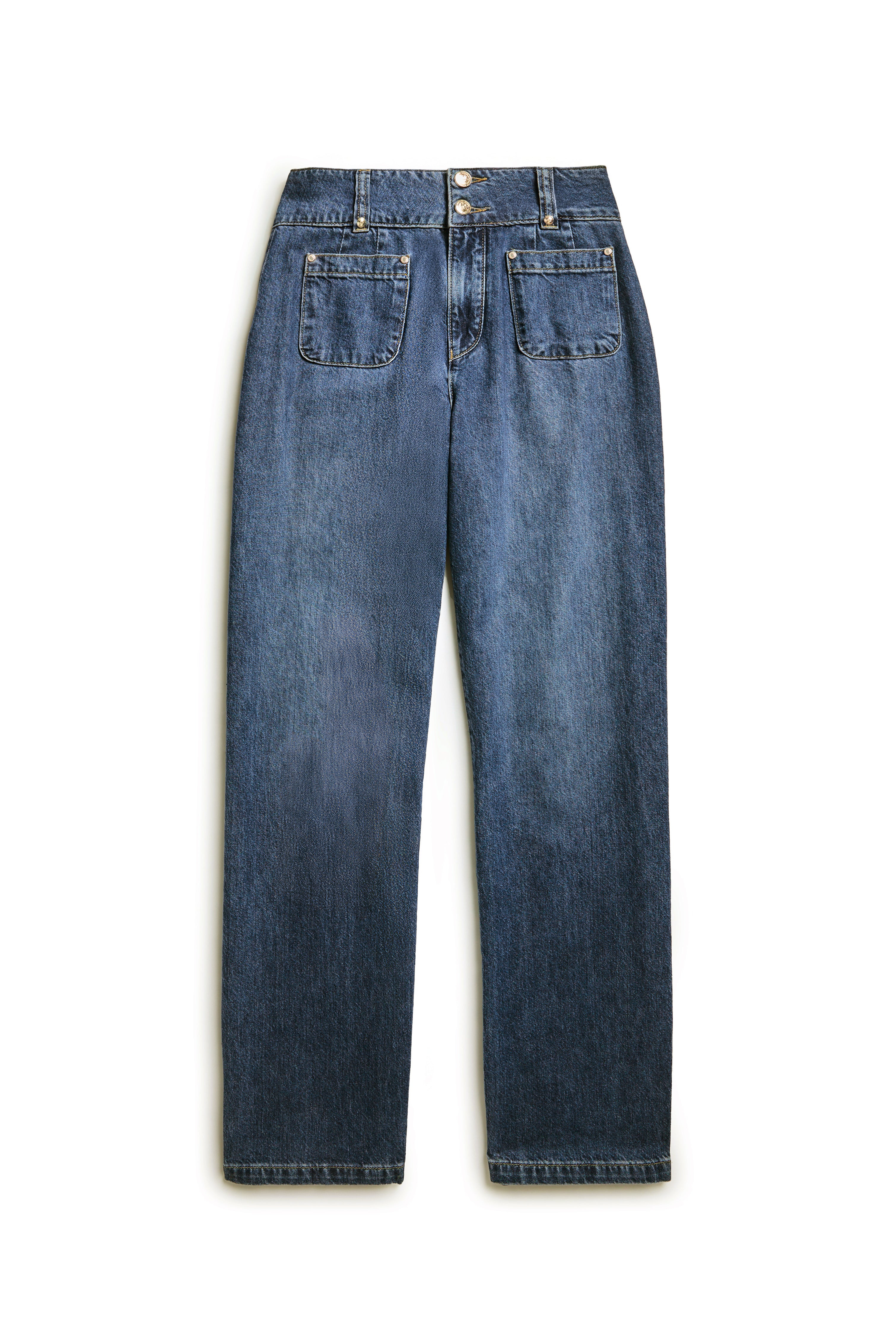 Tiffany Wide Leg Jean (Denim) | Holland Cooper