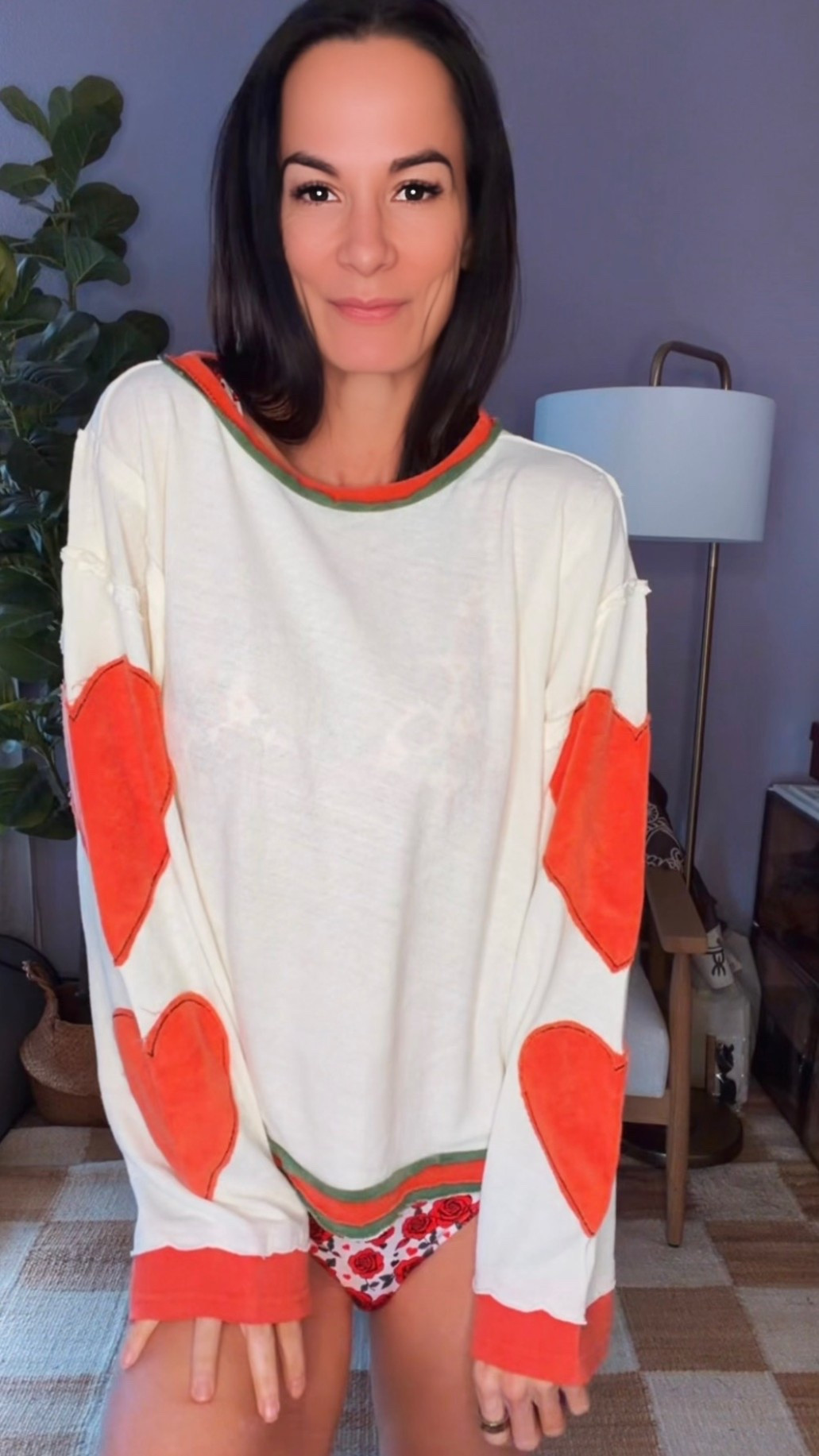 GRWM in my favorite kinda outfit… bold red denim + heart-detailed tee = main character energy ❤️‍🔥

Oversized on purpose because comfy + cute is always the goal — and yes, I’m fully here for this slouchy, effortless vibe. Throw on sunnies, slide into your cutest sandals, and call it a day.

This is your sign to wear the fun jeans and the statement tee.

Wearing 24 in denim, XS top

#NicoleColeeStyle #RedDenim #GRWMStyle #ValentinesVibes #OversizedFit



#LTKdayinmylife #LTKgrwm #LTKValentine