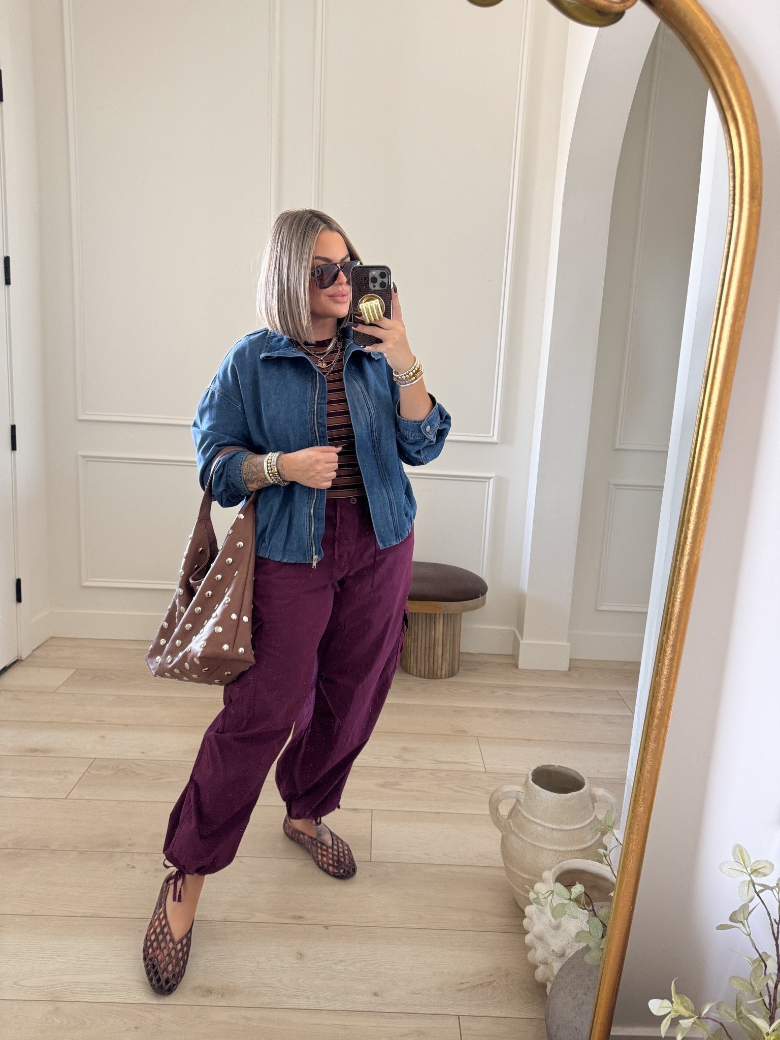 Fall outfit idea 
Jacket xl 
Pants L 
Top L 
#americaneagle #aerie #amazon

#LTKootd #LTKSaleAlert #LTKMidsize
