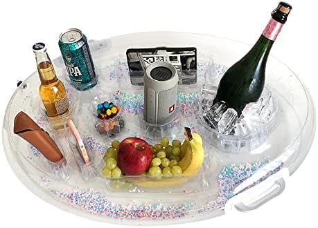 DIVEBLAST: Premium Floating Drink Holder for Pool, Hot Tub Accessories for Adults - Pool Drink Holde | Amazon (US)