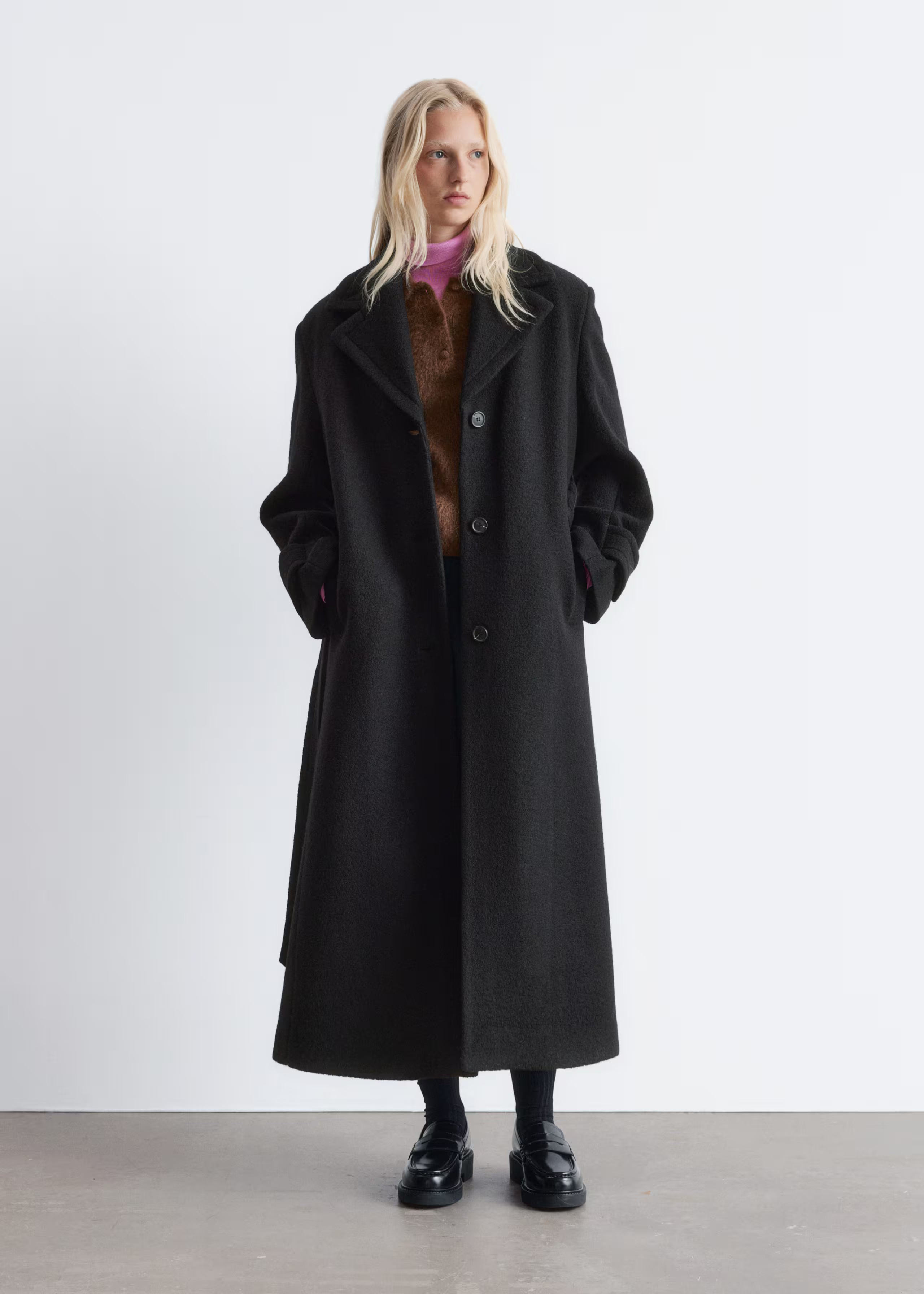 Tie-Belt Wool Coat | & Other Stories UK