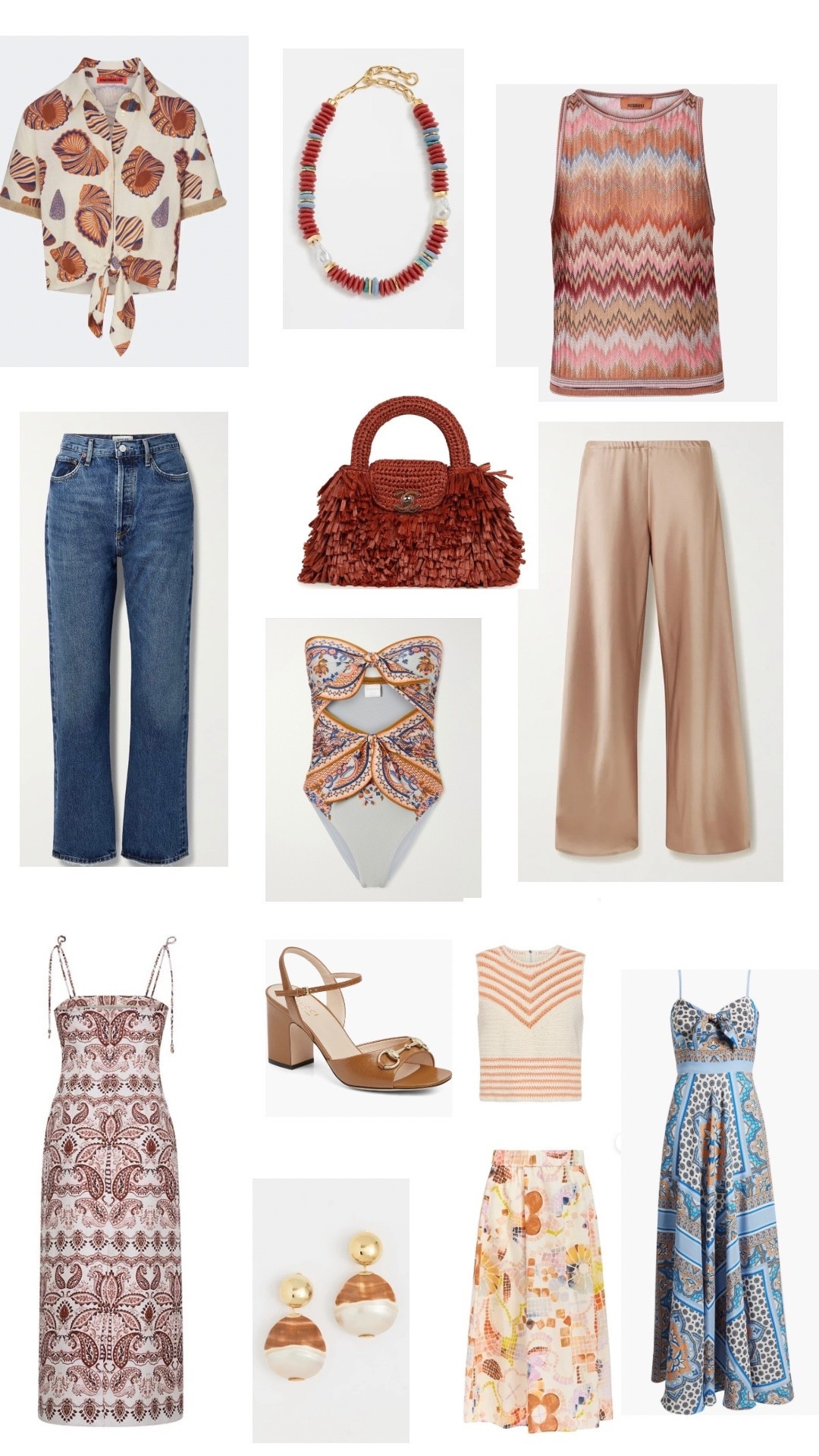 What’s in my cart. I’m eyeing everything that matches my new bag. 